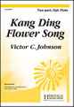 Kang Ding Flower Song Two-Part choral sheet music cover